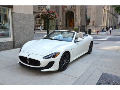 2013 maserati granturismo mc convertible $158,270 msrp!! maserati dealer 1 owner