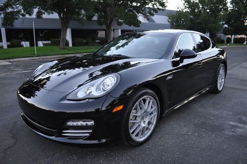 2010 porsche panamera 4-s 4.8 clean carfax pdk bose moon roof i-pod warranty