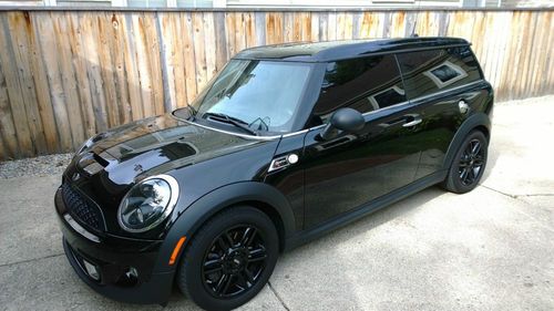 2012 mini cooper s clubman hampton 50th edition midnight blk/blk cool &amp; rare