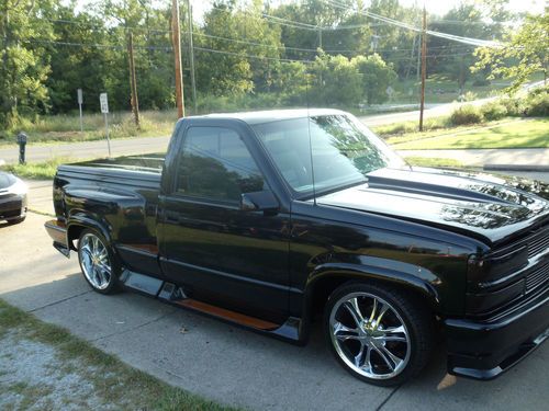 1994 stepside short bed reg cab 350ci custom show truck