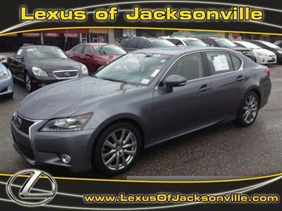 2013 lexus gs350 navigation grey with flaxen lexus certified pre-owned!!