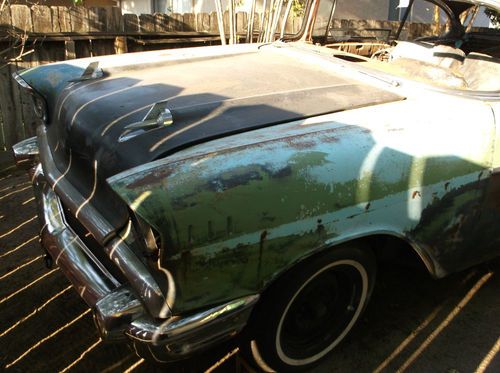 1957 chevrolet bel air base hardtop 2-door v-8
