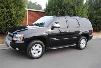 2007 chevrolet tahoe z71 loaded all trade-ins welcome z-71 black navigation dvd