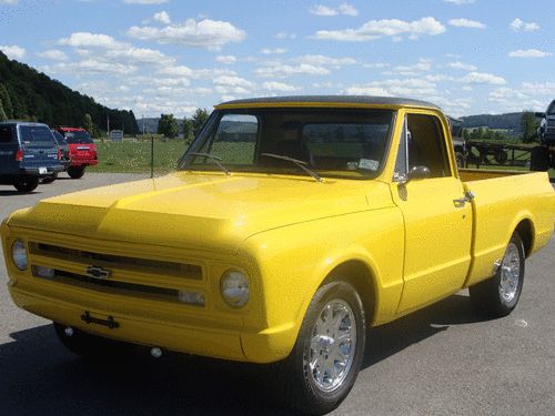 1967 chevrolet c10 pickup custom chevy hot rod edelbrock 327