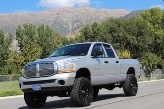 2006 dodge ram 1500 quad cab slt 4x4 lifted wheels tires leather