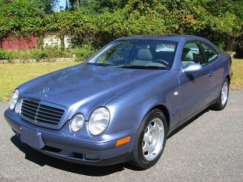 1999 mercedes clk320 coupe only 33k orig miles   no reserve!