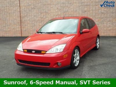 Svt 6 speed manual hatchback 2.0l 3 door svt suspension low miles!! hot hatch