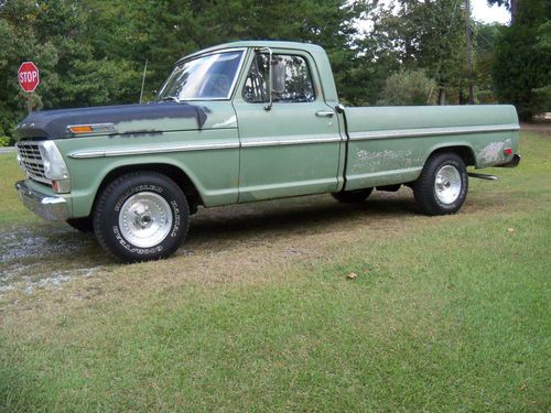 1969 ford f100 360, c6 2wd, long bed