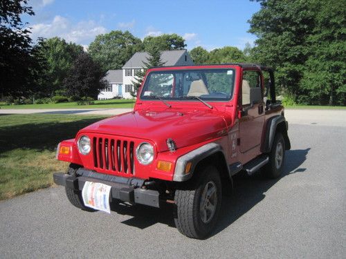 2002 jeep wrangler 2 dr 4wd 6cyl standard