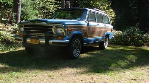 1991 jeep grand wagoneer base sport utility 4-door 5.9l   ***no reserve***