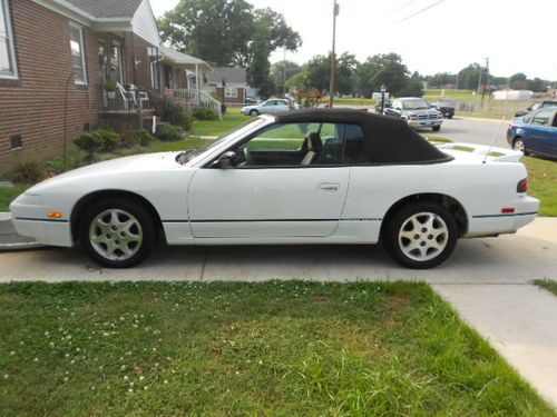 1993 nissan 240sx se convertible 2-door 2.4l