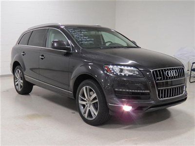 11 q7  quattro 4dr 3.0l tdi prestige suv leather navigation revervse camera awd