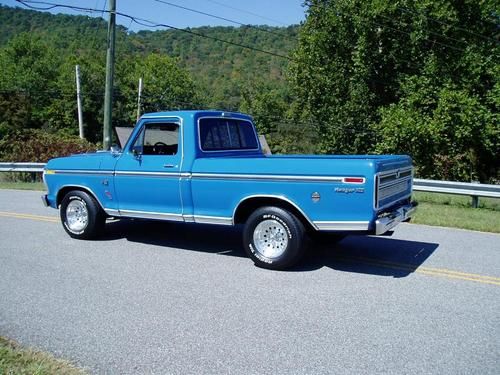 1973 ford f-100 ranger xlt.. 390 ci v8.. 1 awesome truck for the money ..