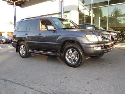 06 lexus lx470 4x4 navigation/rear seat entertainment system/powerglassmoonroof