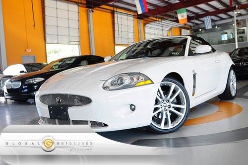 07 jaguar xk luxury convertible 25k alpine nav pdc keyless-go 20in-senta-whls