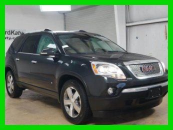 2010 gmc acadia slt1, 3.6l, fwd, leather, bose, onstar, 2nd row capt.