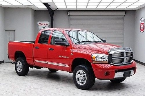 2006 2500 laramie 4x4 diesel leather quad cab