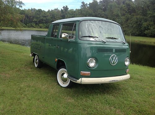 70 vw double cab bus crew cab pick up truck fully restored !!!! no reserve !!!!!