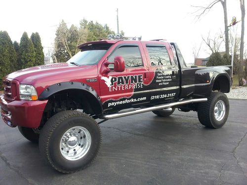 1999 ford f-550 quad cab 4x4 w/ air ride suspension must see one of a kind