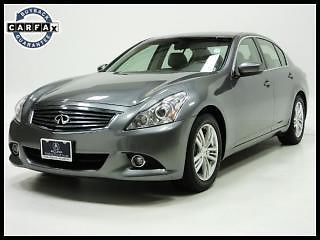 2010 infiniti g37 luxury sedan loaded leather intellegent key cd warranty!