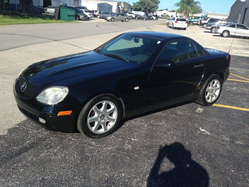 1999 mercedes-benz slk230 kompressor convertible 2-door 2.3l