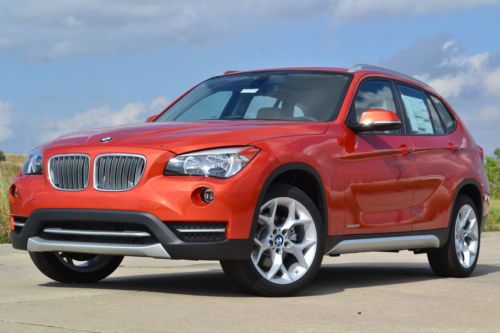Great lease/buy! 14 bmw x1 28i tech cold weather xline pano moonroof leather