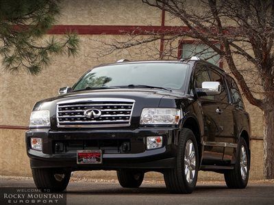 2010 infiniti qx56 4wd navigation loaded clean carfax