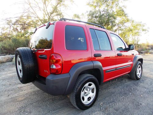 2004 jeep liberty renegade sport utility 4-door 3.7l