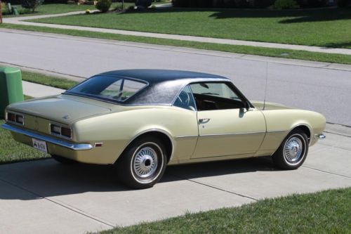 1968 chevrolet camaro v8 auto