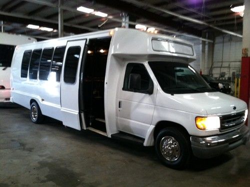 1999 ford e450 limousine party bus by krystal koach kk-28