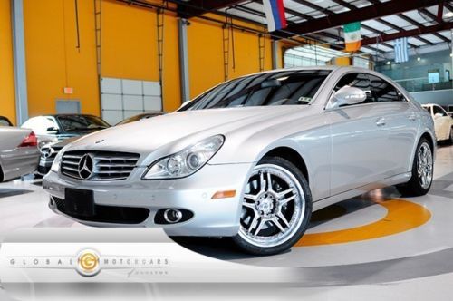 08 mercedes cls550 premium-1 harmon-kardon nav pdc ventilated-sts xenon chromes