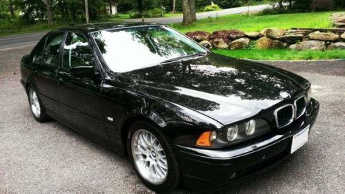 2003 bmw 530i black/ black sport package automatic