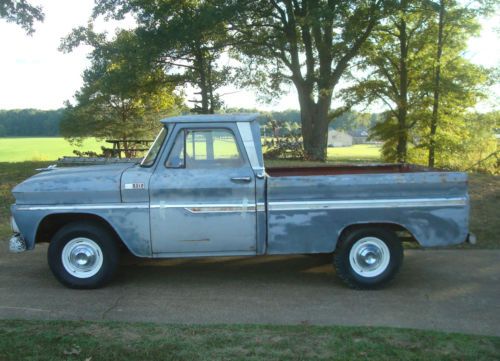 1965 chevrolet c10 custom cab swb fleetside pickup-father/son wintertime project