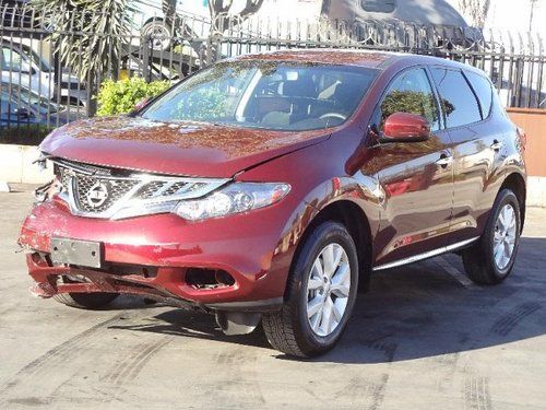 2011 nissan murano damaged rebuilder fixer runs! nice unit priced to sell l@@k!