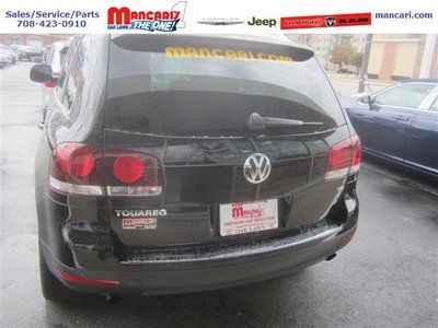 Black VW Touareg 2 VR6 V6 SUV 3.6L All Wheel Drive Leather Sunroof Smoke free, image 5