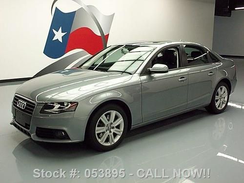 2010 audi a4 2.0t premium turbocharged auto sunroof 26k texas direct auto