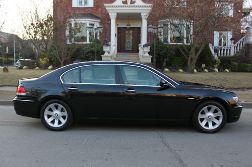 2006 bmw 750li rear seat package keyless go massage/cool  beautiful and prestine