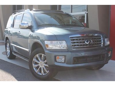 Turquoise/beige leather 4dr suv awd 5.6l 320 hp 4 doors 4-wheel abs brake