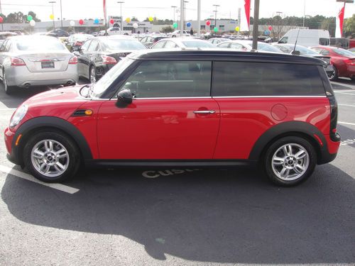 2012 mini cooper clubman wagon 3-door 1.6l manual 2k miles nice!