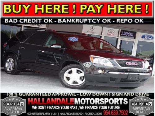 We finance &#039;08 suv awd clean carfax entertainment leather and more....