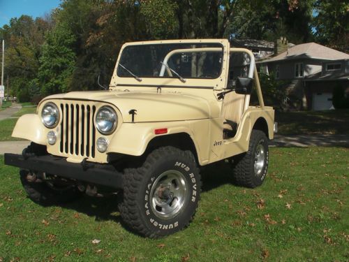 1981 jeep cj5 base sport utility 2-door 2.5l