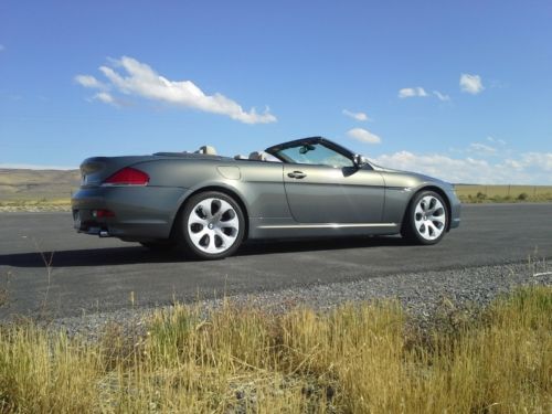 2005 bmw 645ci base convertible 2-door 4.4l, no reserve