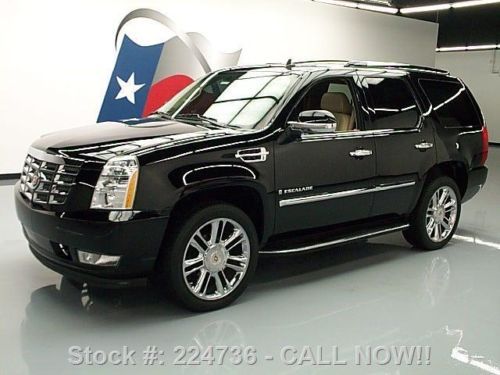 2009 cadillac escalade sunroof nav rear cam 22&#039;s 58k mi texas direct auto