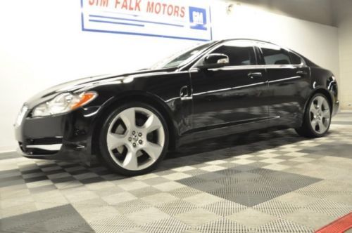 09 supercharged navigation black luxury sedan heated cooled leather sunroof 10