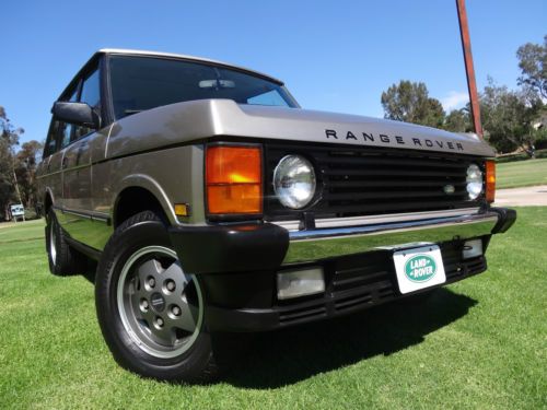 1992 land rover range rover county sport utility 4-door 3.9l