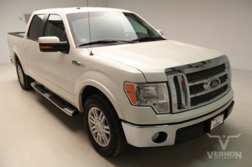 2009 lariat crew 2wd leather heated cooled trailer hitch we finance 99k miles