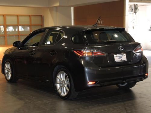 2011 lexus ct 200h hybrid leather seats navigation heated seats, image 6