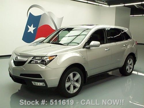 2011 acura mdx tech sh-awd sunroof nav rear cam 46k mi texas direct auto