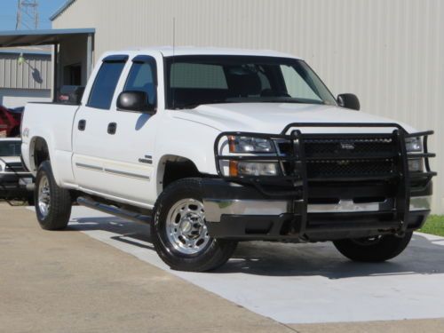 06 k2500hd lt1 (lbz) 6.6l duramax 6spd allison 4x4 swb 2-owners turbo-diesel tx!