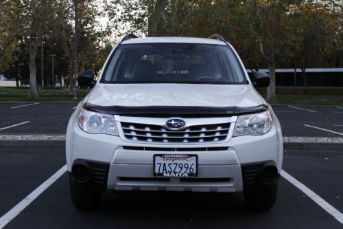 2012 subaru forester x wagon 4-door 2.5l